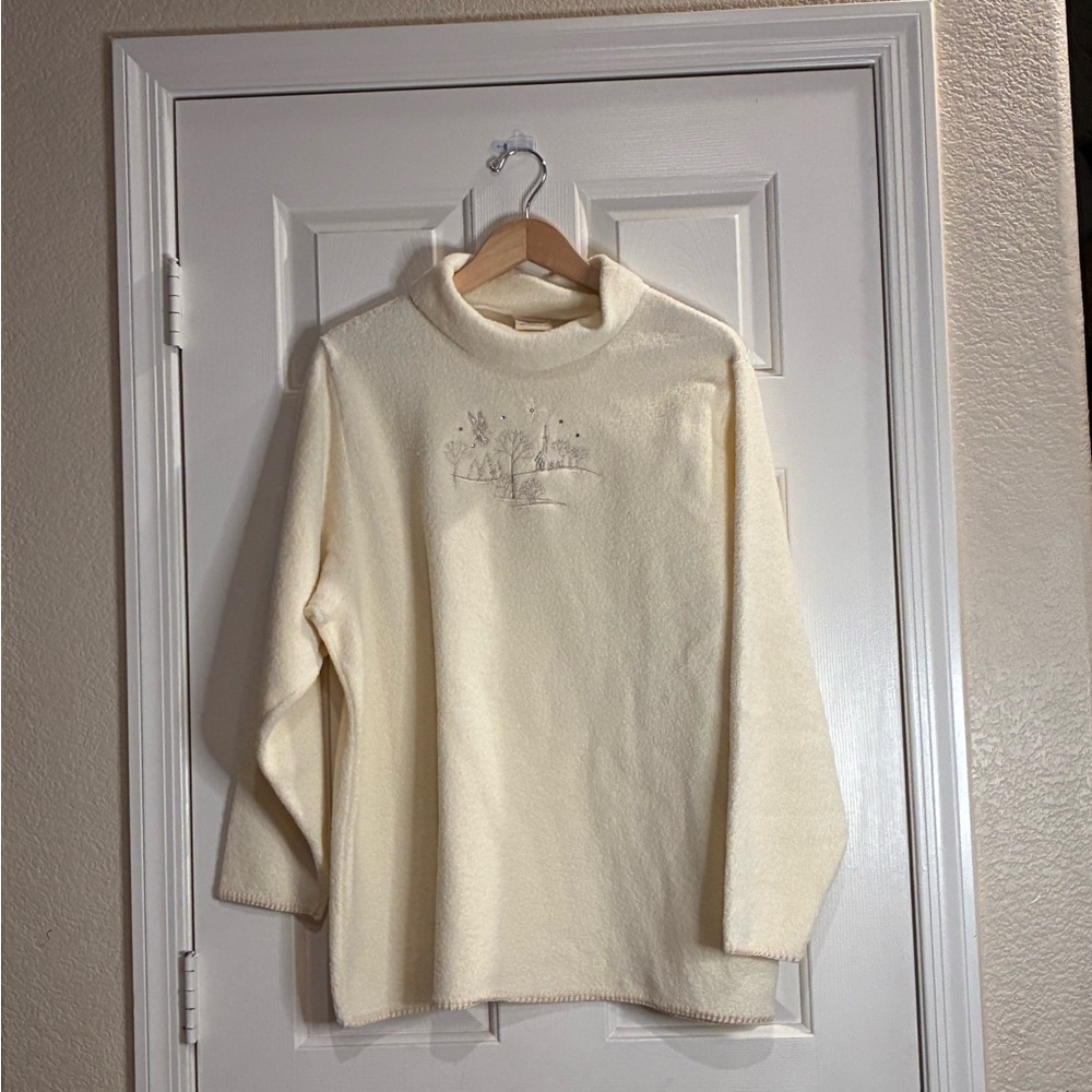 Artisan Cream Cowl Neck Sweater - Picture 4 of 12